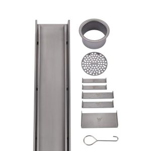 Gun Metal Customisable Long Drains