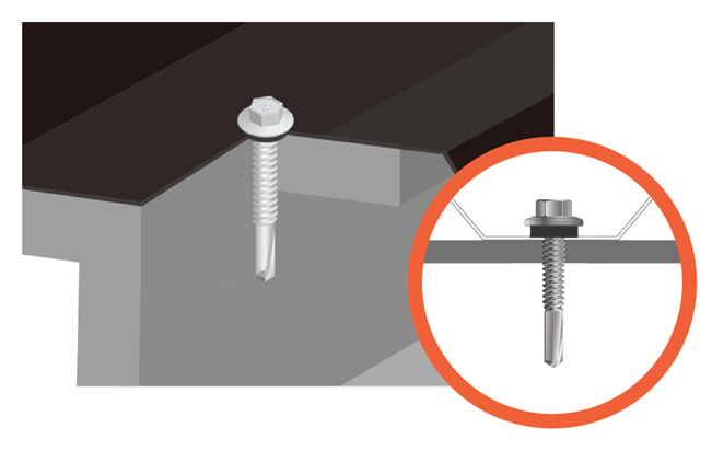 Thick Steel Fastening